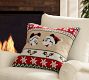 Disney Mickey Mouse and Friends Fair Isle Pillow Cover
