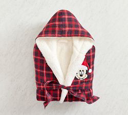 Disney Mickey Mouse and Friends Plaid Robe