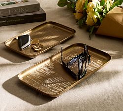 Brushed Brass Tray