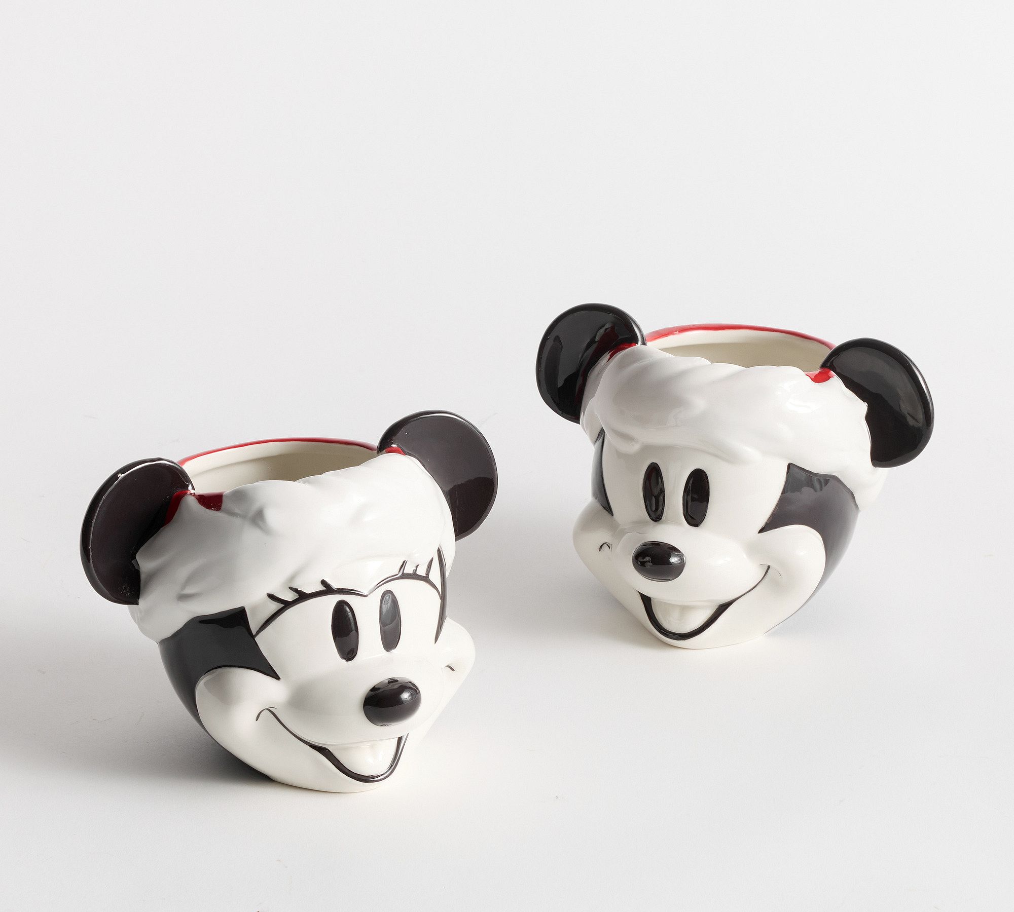 Disney Mickey Mouse and Friends Stoneware Snack Bowls - Set of 2