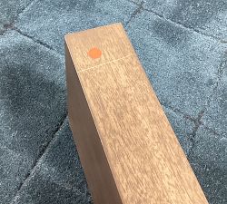 Open Box: Brighton Floating Wood Shelf (8"D x 48"W) - Gray Wash