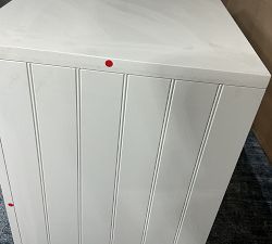 Open Box: Aubrey File Cabinet Base Only (36"W x 31"H) - Dutch White