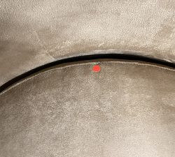 Open Box: Hyde Swivel Armchair - Performance Suede Mocha