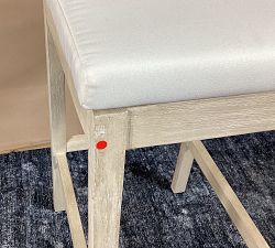 Open Box: Indio Coastal Outdoor Barstool (30") - Biscotti &amp; Oat Rope