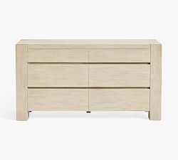 Open Box: Laguna 6-Drawer Dresser (61") - Sand Dune