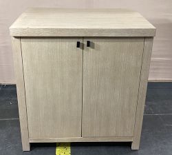 Open Box: Modern Farmhouse Modular Closed Double Storage Cabinet (34") - Fog
