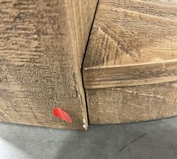 Open Box: Rockport Round Coffee Table, Small (34") - Sierra