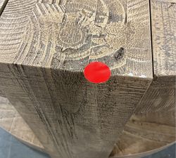 Open Box: Rockport Round Coffee Table, Small (34") - Sierra