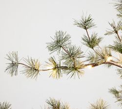 Faux Lit Pine Tree