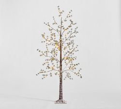 Faux Lit Pine Tree