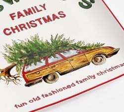National Lampoon&rsquo;s Christmas Vacation™ Stoneware Cookie Platter