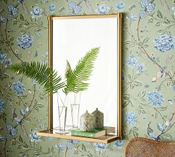 Everson Mirror With Shelf