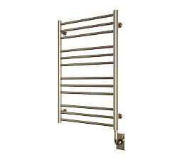 Open Box: Contemporary Towel Warmer (19.5"W x 31"H) - Polished Nickel