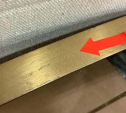 Open Box: Stowe Mirror, Round (40") - Brass