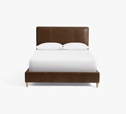 Strathmore Leather Bed