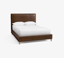 Strathmore Leather Bed