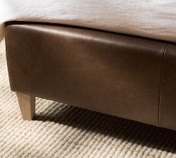 Strathmore Leather Bed