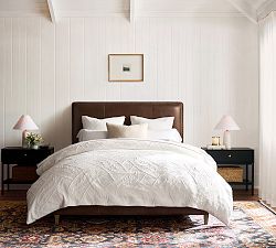 Strathmore Leather Bed