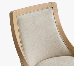 Vintners Upholstered Swivel Desk Chair