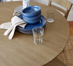 Owen Round Pedestal Extendable Dining Table (45"-62")