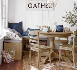 Owen Round Pedestal Extendable Dining Table (45"-62")