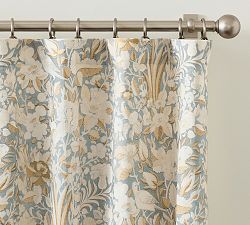 Open Box: Mia Print Blackout Curtain (50"W x 96"L) -  Multi