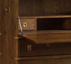 Campaign Secretary Desk (40")