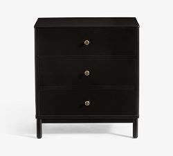 Linden Metal 3-Drawer Nightstand (24")