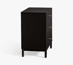 Linden Metal 3-Drawer Nightstand (24")