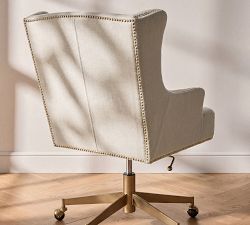 Thatcher Upholstered Swivel Desk Chair