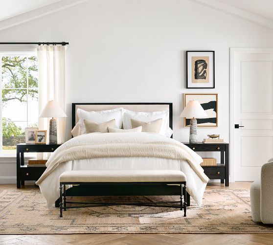 Upholstered Bed Beds & Headboards | Pottery Barn