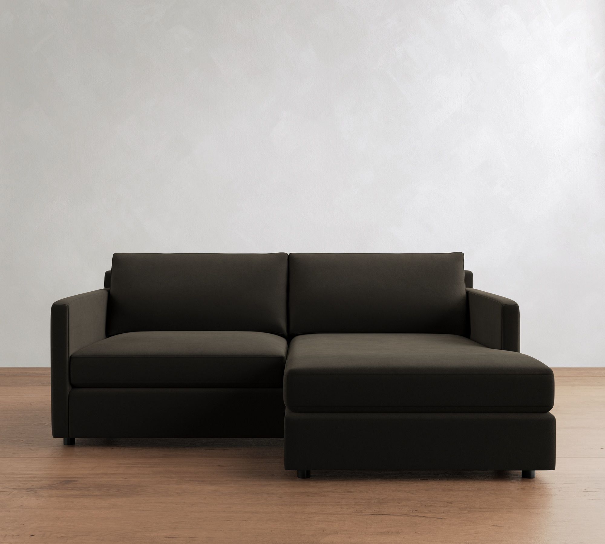 Pacifica Slim Arm Reversible Chaise Sectional (78"–88") - thumbnail 6