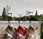 Sculpted Reindeer Stocking Holder