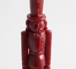 Flameless Nutcracker Taper Candle