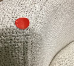Open Box: Balboa Upholstered Accent Chair - Performance Boucle Oatmeal