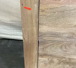 Open Box: Oakleigh 7-Drawer Dresser (57") - Heirloom Wheat, Frances Hardware