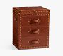 Leather Trunk Nightstand (20")