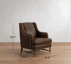 Bishop Leather Chair