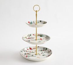 Christmas in the Country Tiered Stand