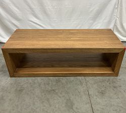 Open Box: Folsom Rectangular Coffee Table (58") - Muir Brown