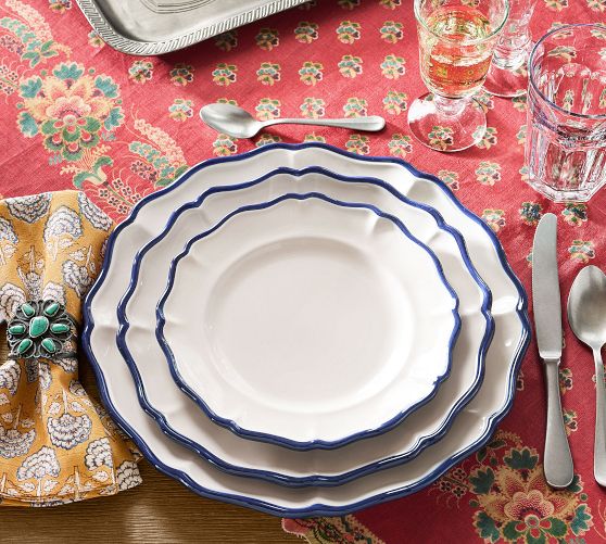 Heirloom Stoneware Salad Plates - Set of 4