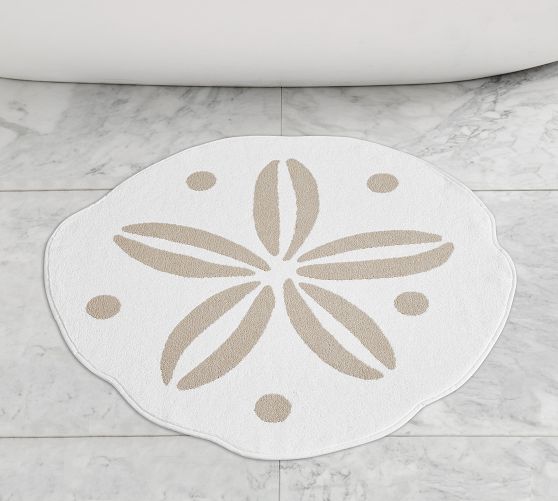 Sand Dollar Bath Mat