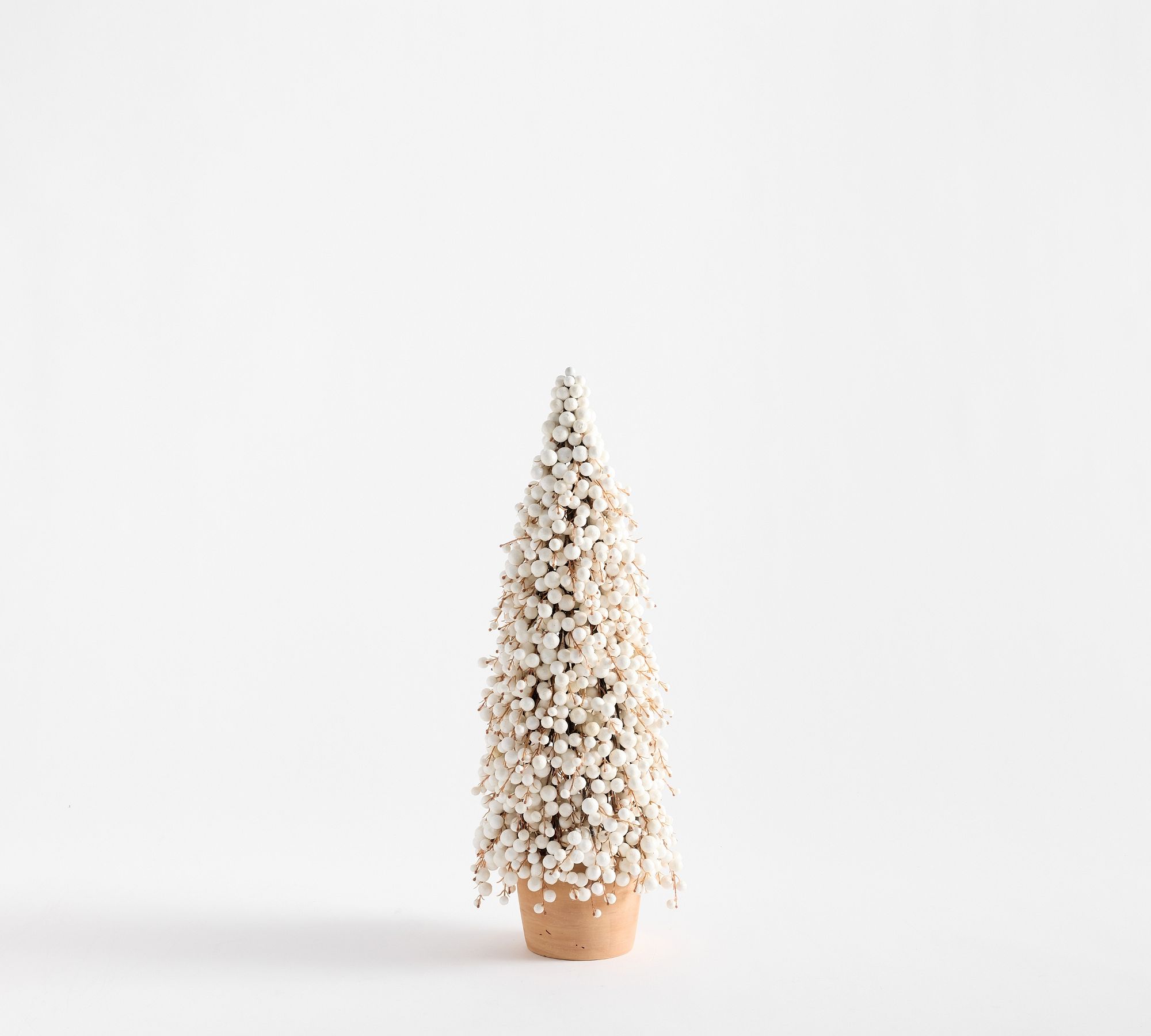 Faux Potted Berry Cluster Cone Trees - thumbnail 2