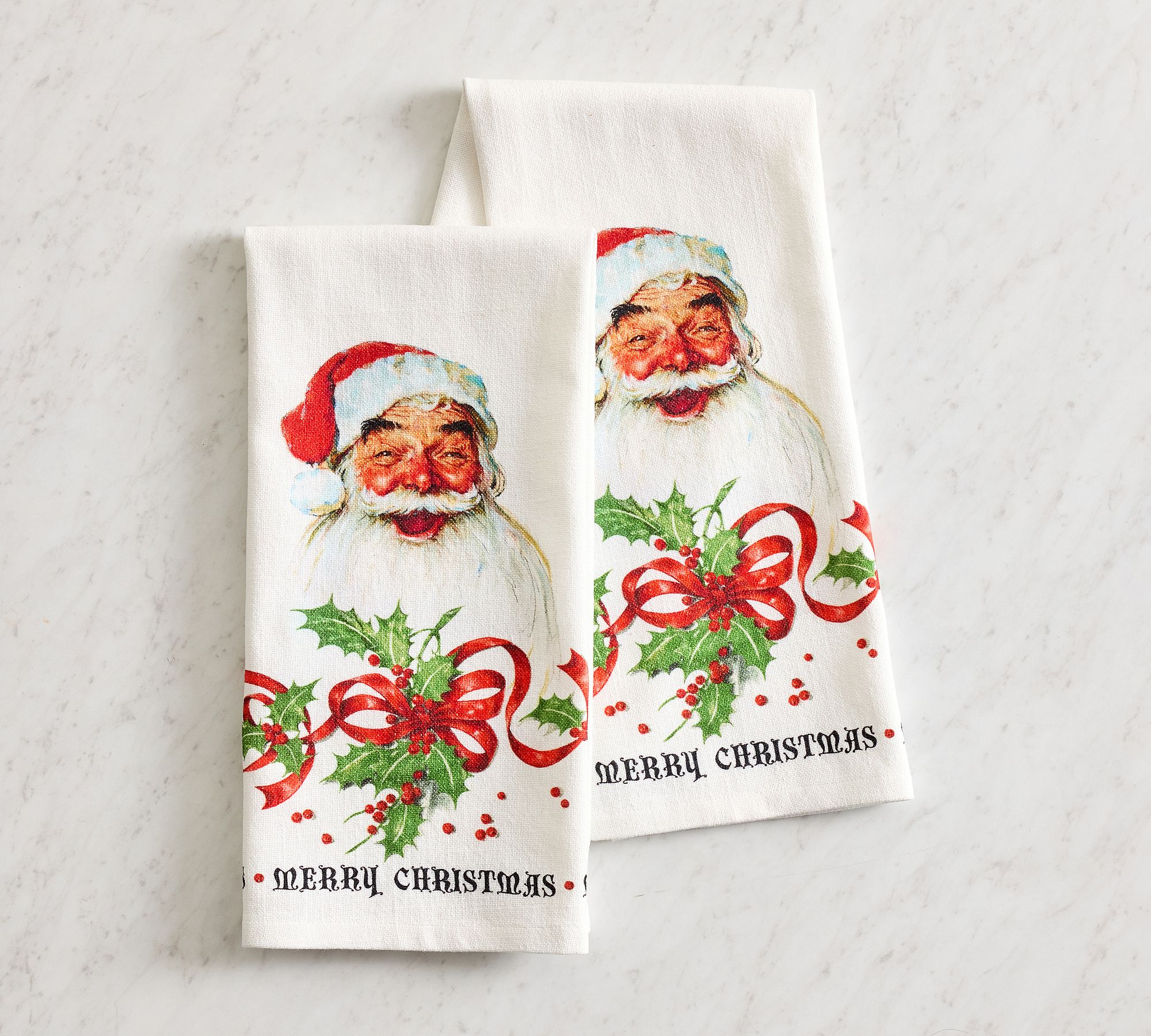 Norman Rockwell Cotton Tea Towels - Set of 2