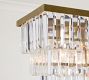 Gemma Crystal Linear Chandelier (41")