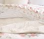 LoveShackFancy Rosette Velvet Quilt