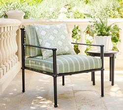 Printed Lattice Outdoor Pillow