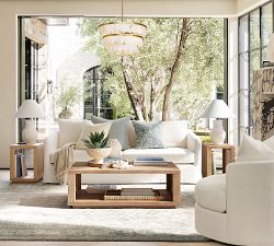 Solene Alabaster Tiered Round Chandelier (22")