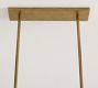 Gemma Crystal Linear Chandelier (41")