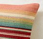 Handwoven Striped Pillow Cover